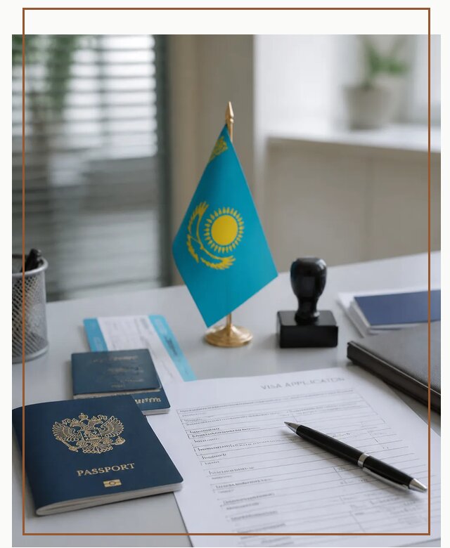Оформление визы в Казахстан для поездки и работы в Костомукше