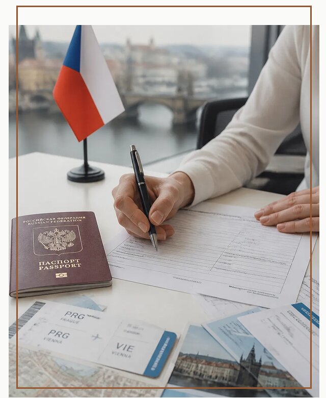 Оформление визы в Чехию под ключ для поездки в Костомукше