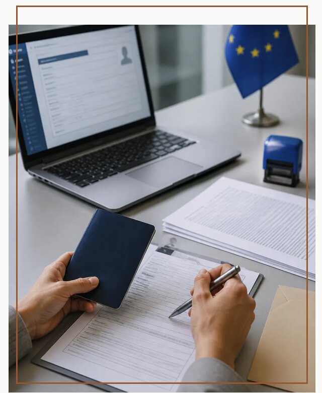 Оформление национальной визы D для переезда и работы в Костомукше