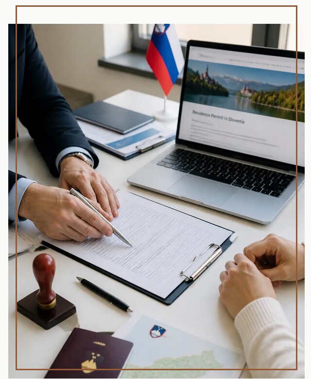 Оформление вида на жительство в Словении под ключ в Костомукше