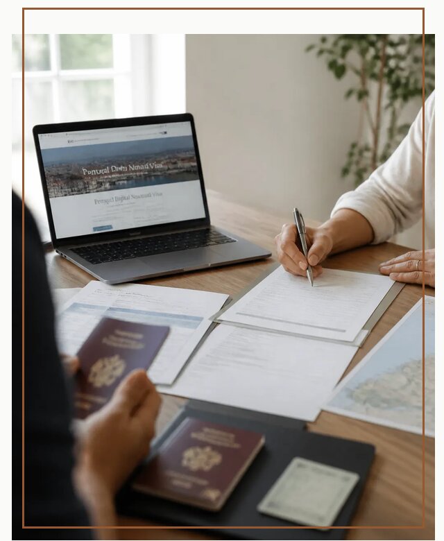 Оформление Digital Nomad и ВНЖ Португалии в Костомукше